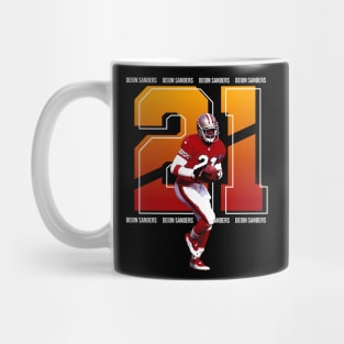 Deion Sanders 21 Mug